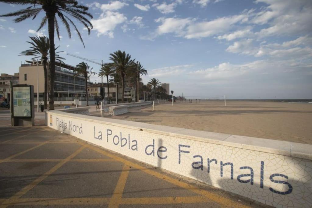 Appartamento La Llar45 , Relajate Junto Al Mar Playa Pobla de Farnals Esterno foto
