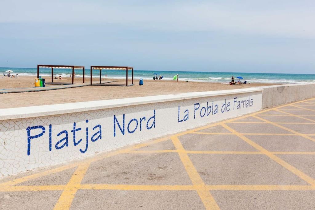 Appartamento La Llar45 , Relajate Junto Al Mar Playa Pobla de Farnals Esterno foto